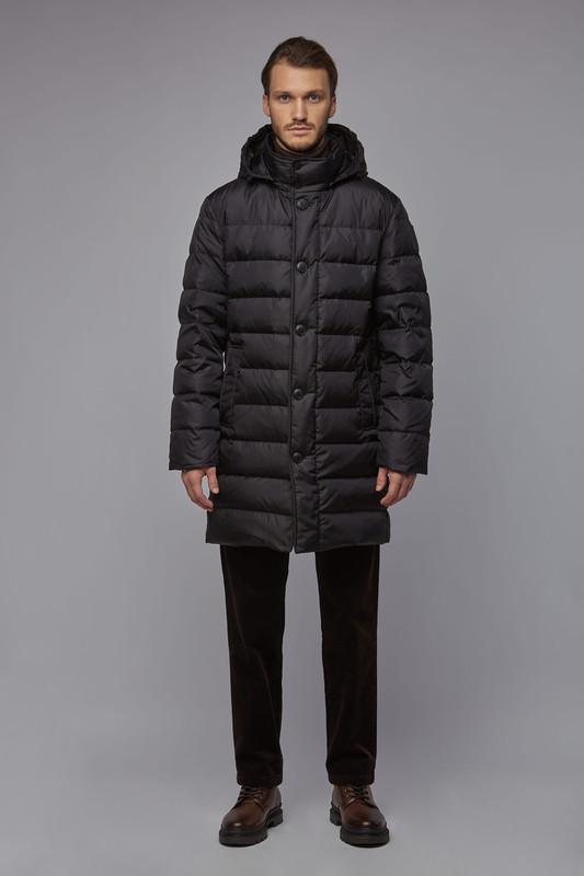 

Пуховик мужской PLX РА90210 черный 56, РА90210