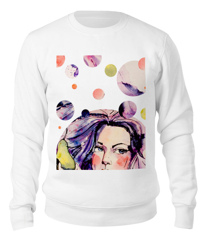 

Свитшот унисекс Printio Плод воображения. белый M, Плод воображения.