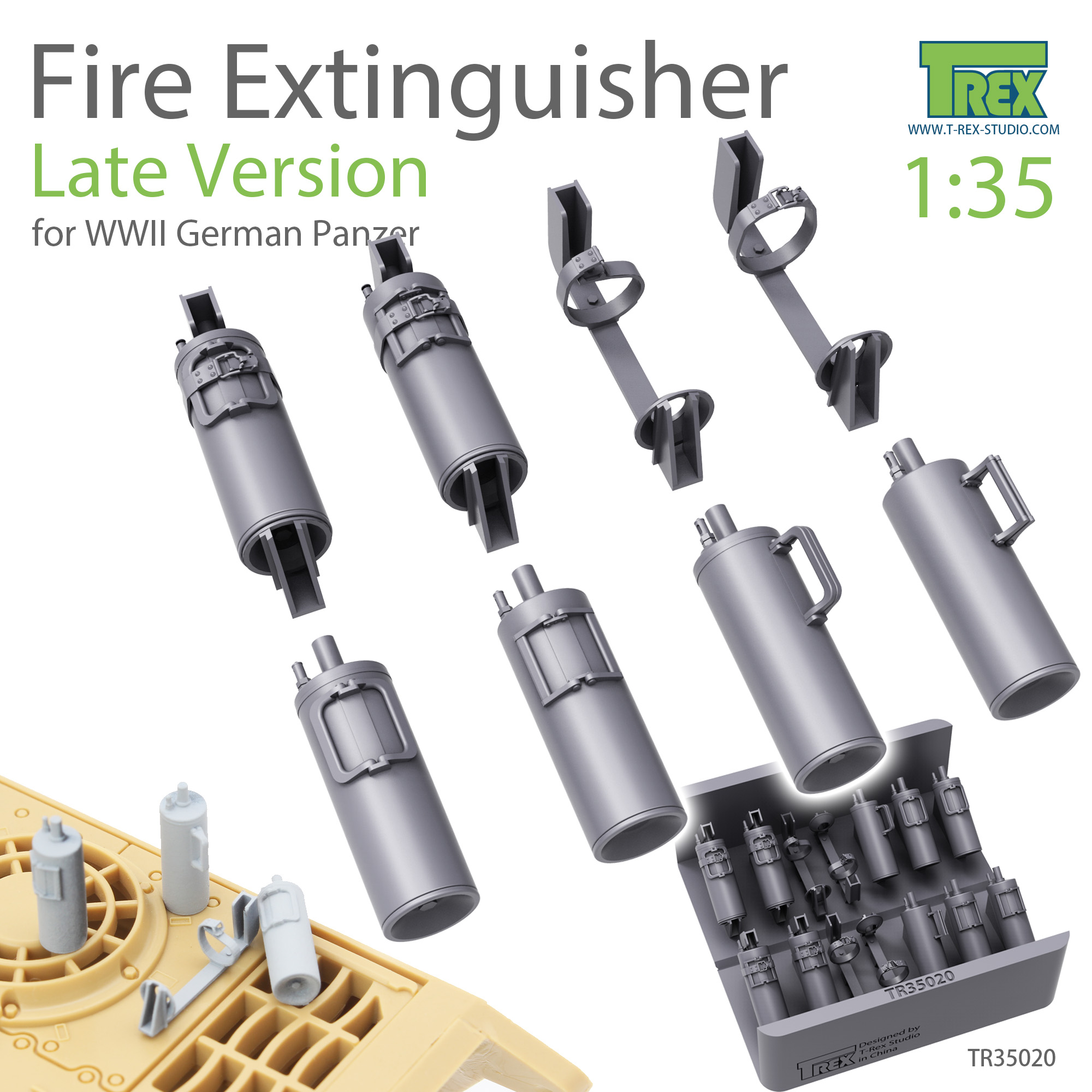 

TR35020 Огнетушители WWII German Panzer Fire Extinguisher Late Version