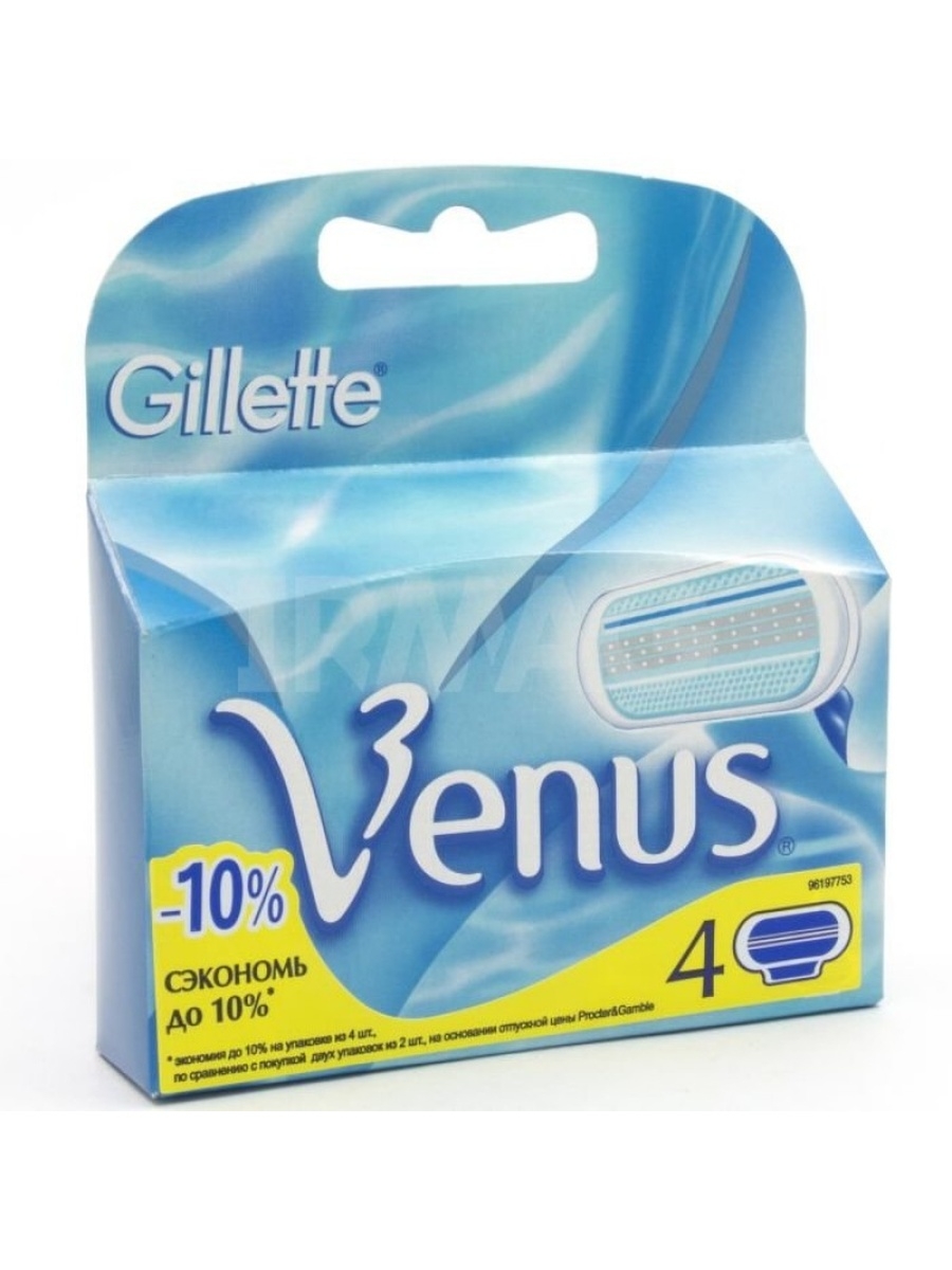 

Сменные кассеты Gillette Venus, 4 шт.