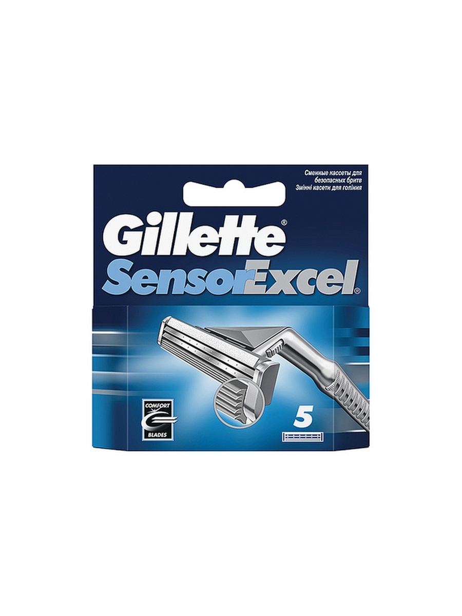 

Сменные кассеты Gillette Sensor XL, 5 шт.