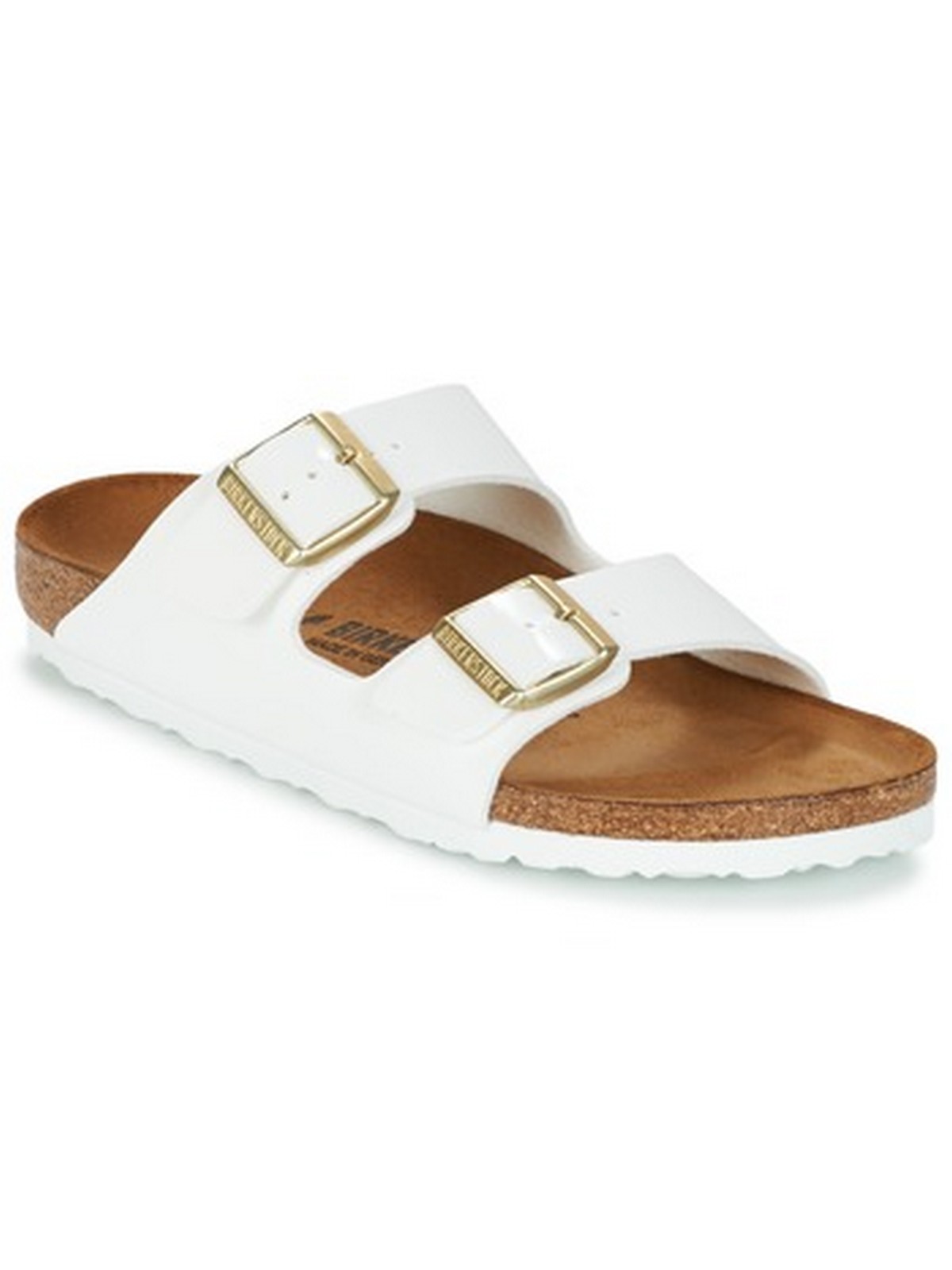 Сланцы женские Birkenstock 4810547 белые 45 EU