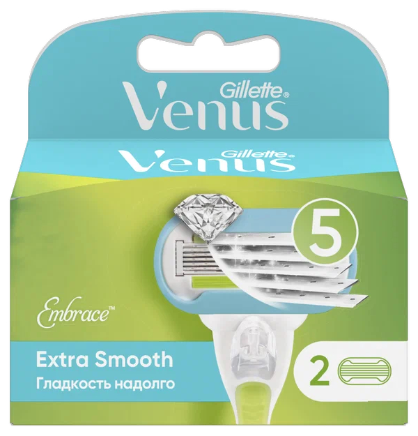 

Сменные кассеты Gillete Venus EMBRACE, 2 шт.
