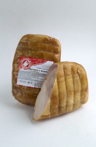 

Ветчина вареная Усольский мясокомбинат в форме +-1 кг