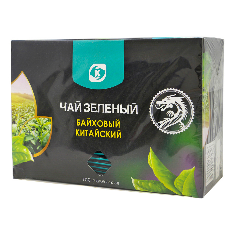 

Чай зеленый Командор в пакетиках 2 г х 100 шт