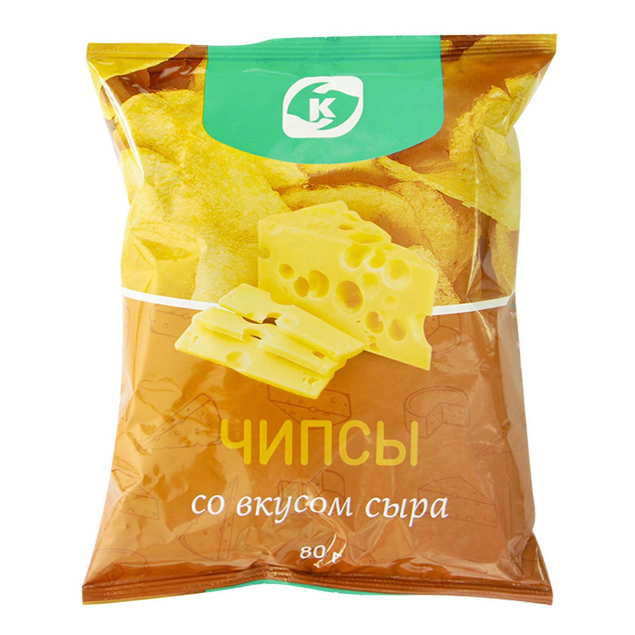 

Чипсы картофельные Командор сыр 80 г