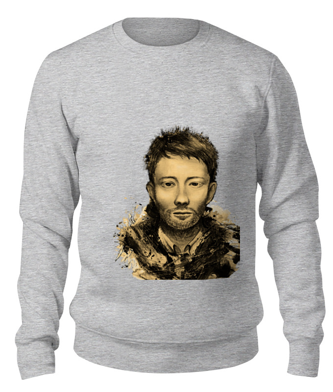 

Свитшот унисекс Printio Radiohead серый M, Radiohead