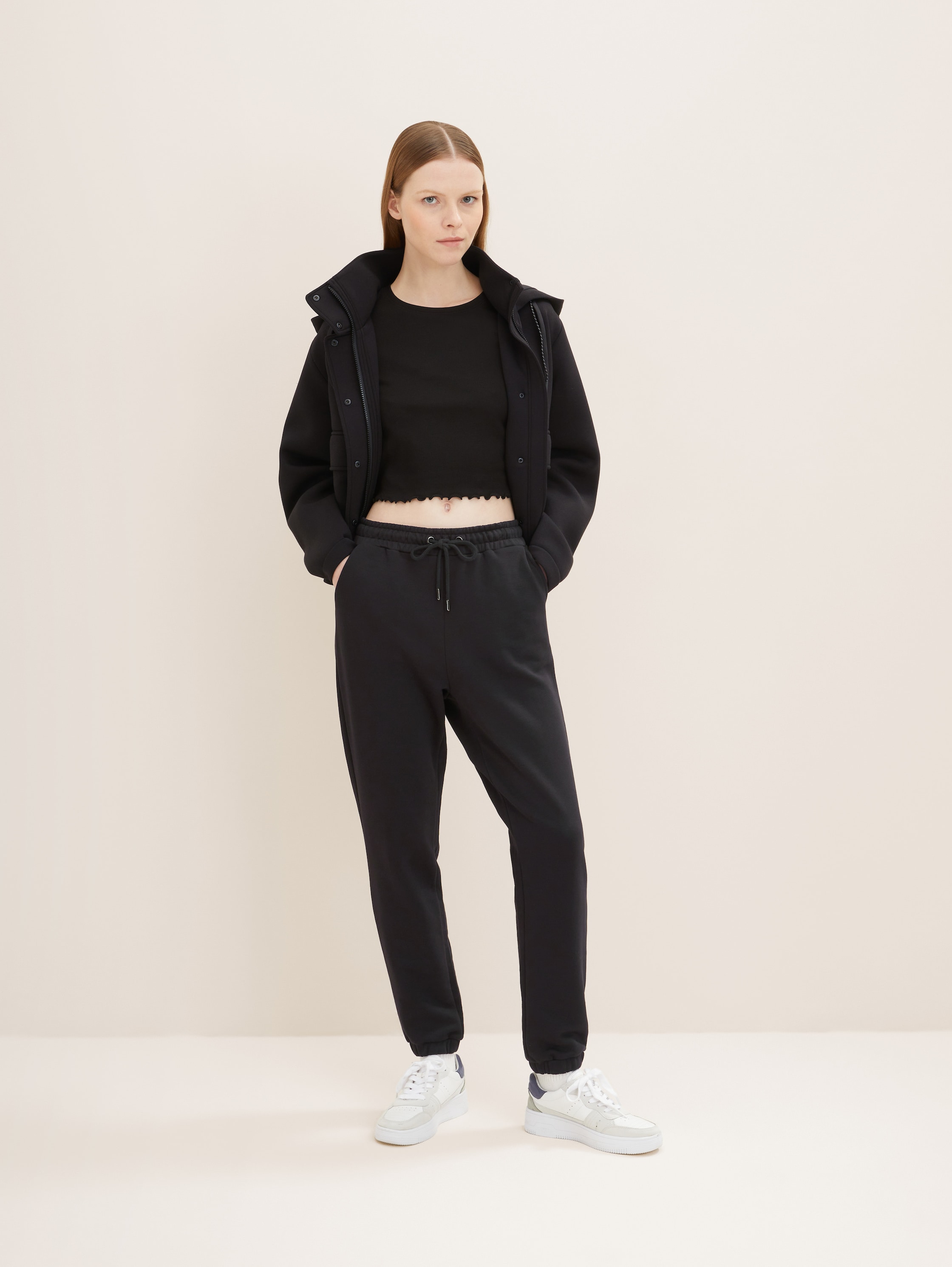

Спортивные брюки женские TOM TAILOR 1035804 серые XL, Серый, 1035804