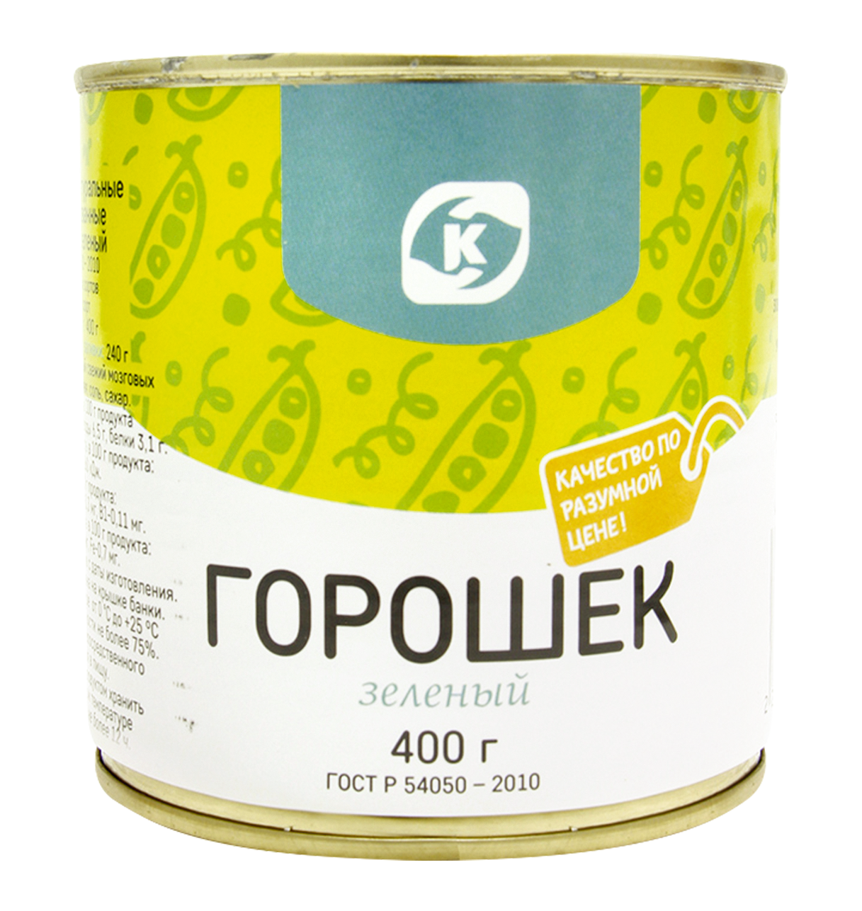 

Горошек Командор 400 г