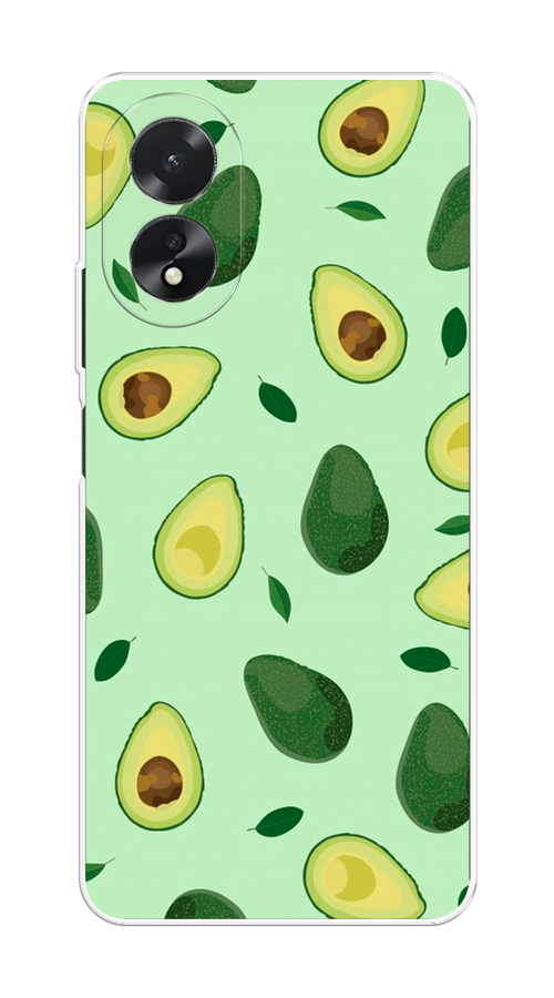 

Чехол на Oppo A38/A18 "Blue avocado", Коричневый;зеленый, 2515350-1
