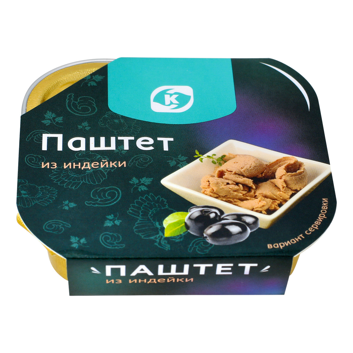 

Паштет из мяса индейки Командор 100 г
