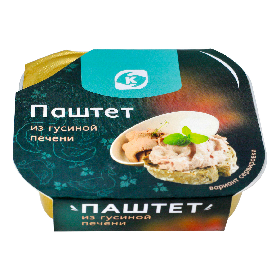 

Паштет из гусиной печени Командор 100 г
