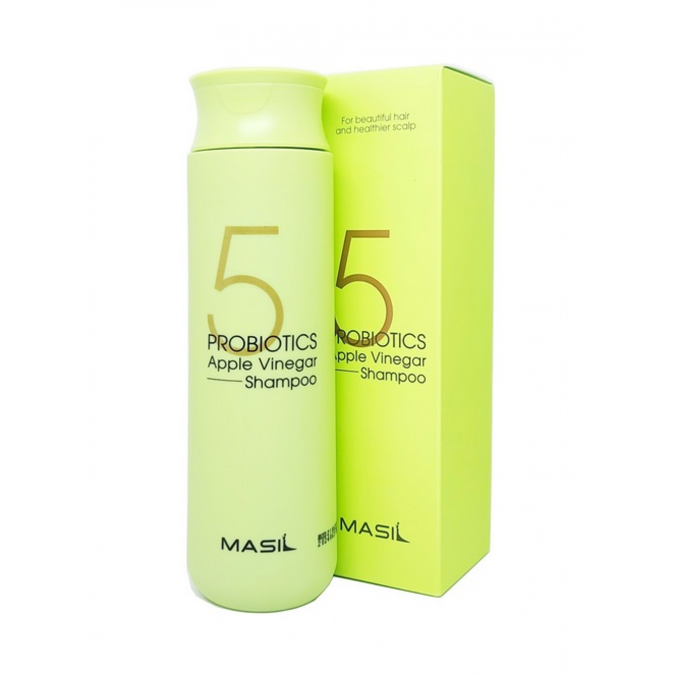 Шампунь для волос Masil бессульфатный с яблочным уксусом 300 мл masil филлер для восстановления волос