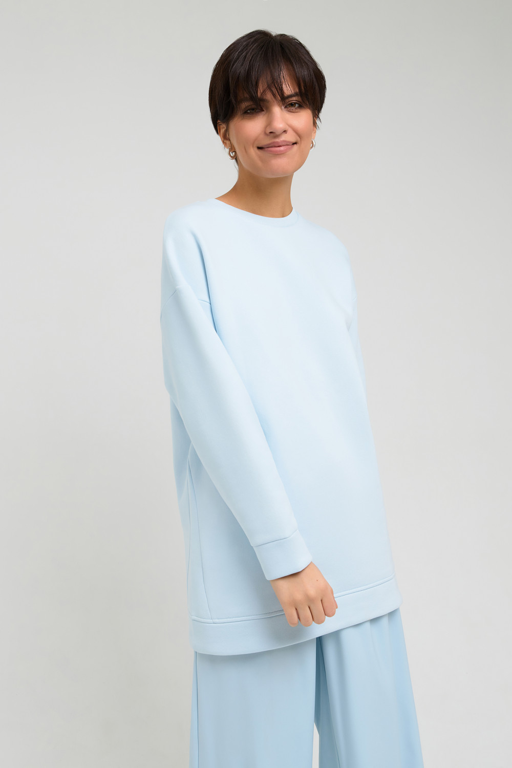 

Свитшот женский Concept Club 10200170163 голубой XS, 10200170163