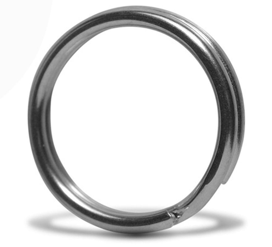 Заводное кольцо VMC SR (черный никель) №6 15кг/33LB (5шт./уп.)