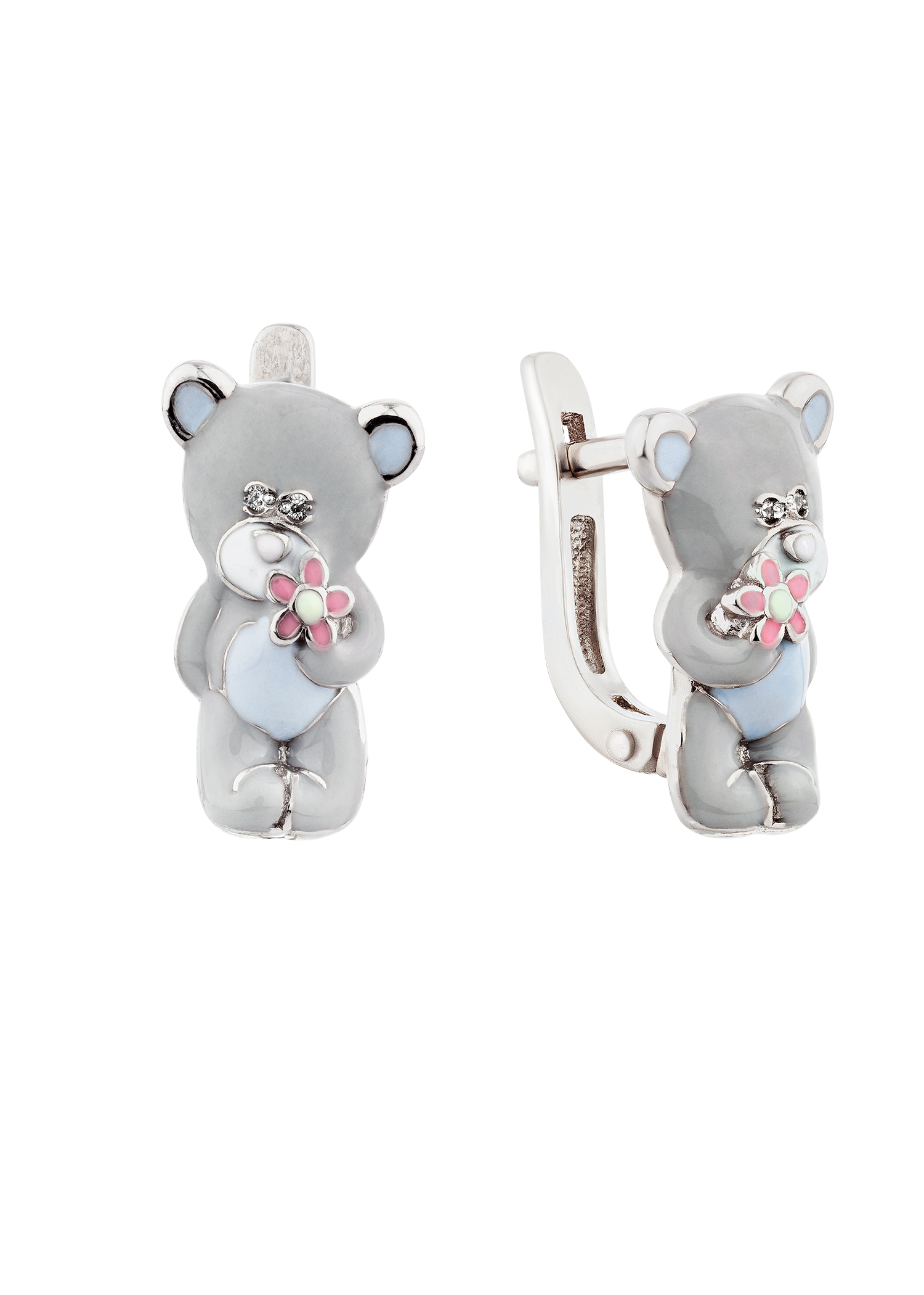 

Серьги из серебра с фианитом UVILERS ZS97887, ZS97887