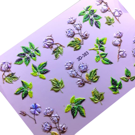 

3D-слайдер Anna Tkacheva №383 Цветы. Листья, Разноцветный