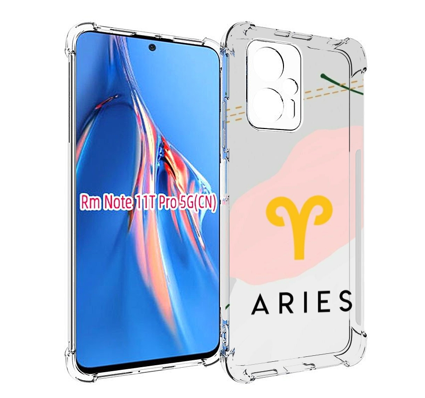 

Чехол MyPads знак зодиака овен 7 для Xiaomi Redmi Note 11T Pro / 11T Pro Plus / Poco X4..., Прозрачный, Tocco