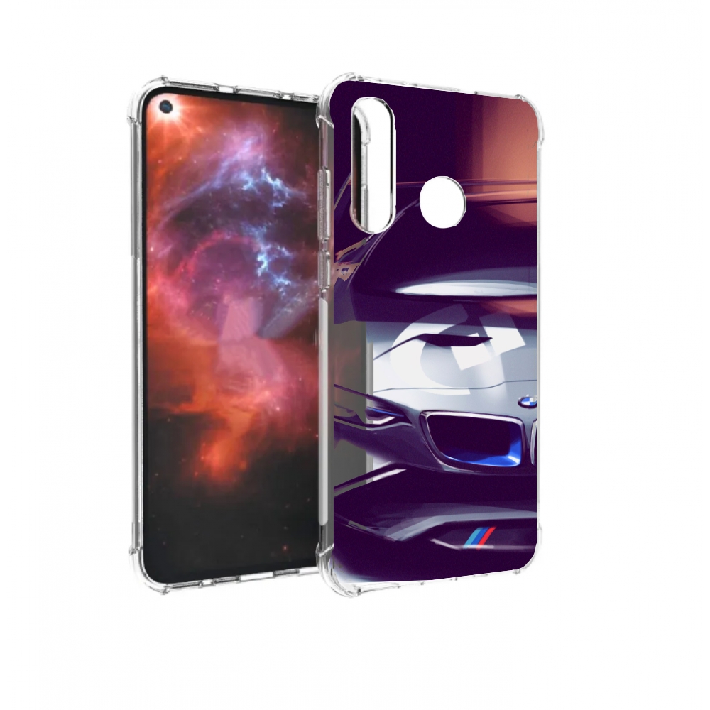 Чехол бампер MyPads Бэмвэ мужской для Huawei Nova 4 противоударный