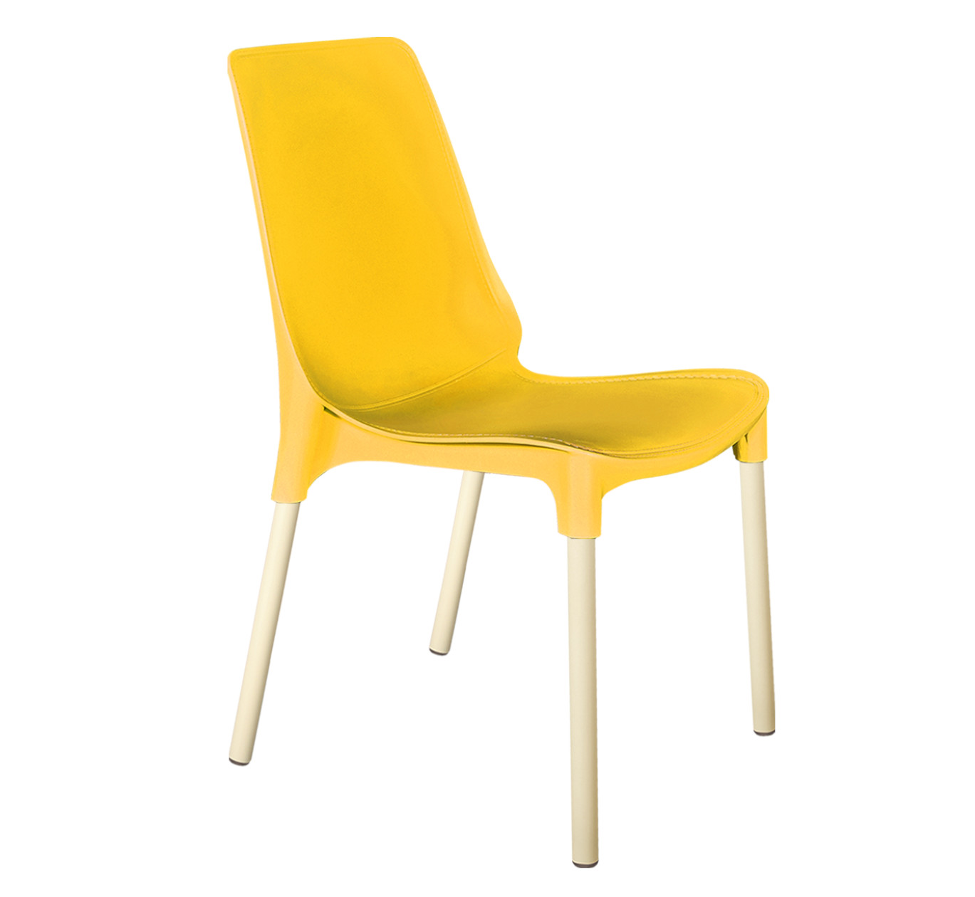 

Стул Sheffilton SHT-S75 желтый/ваниль, SHT-S75