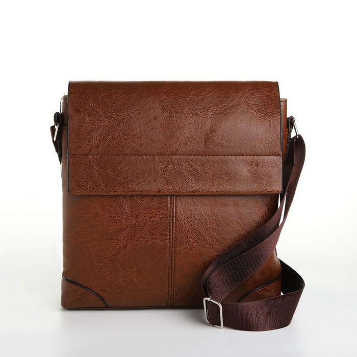 

Сумка мужская NoBrand 7472091, коричневый, 7472091