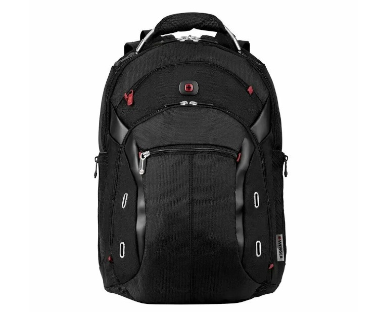 

Рюкзак для ноутбука мужской Wenger Gigabyte 15" black red, Черный, Gigabyte