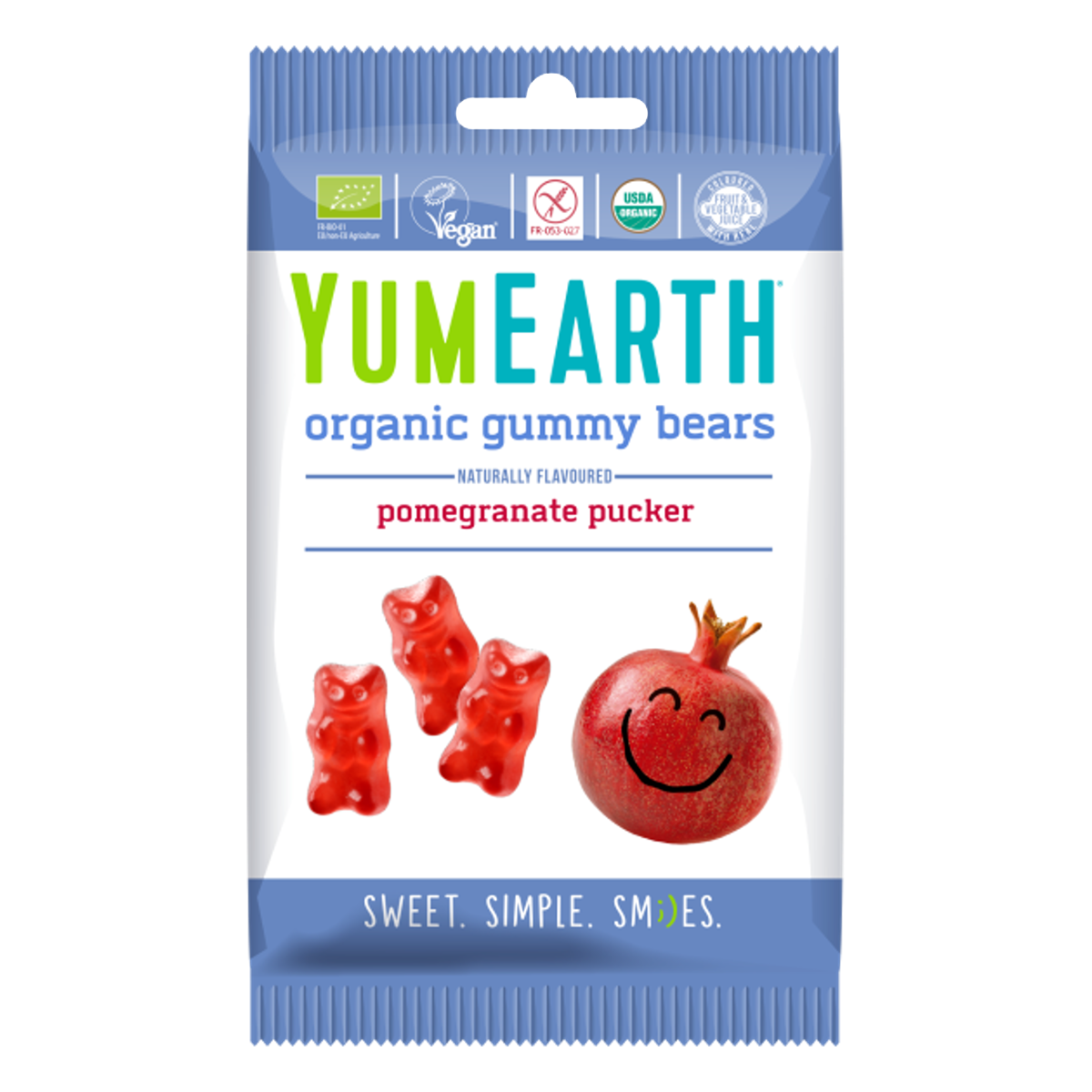 Мармелад YumEarth Gummy Bears органический, жевательный, 50 г