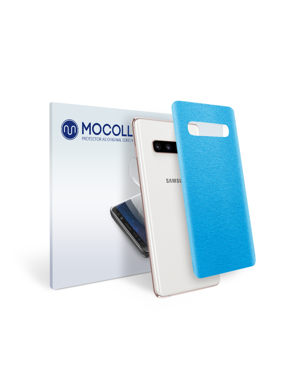 

Пленка защитная MOCOLL для задней панели Samsung GALAXY S20 Ultra Металлик Голубой