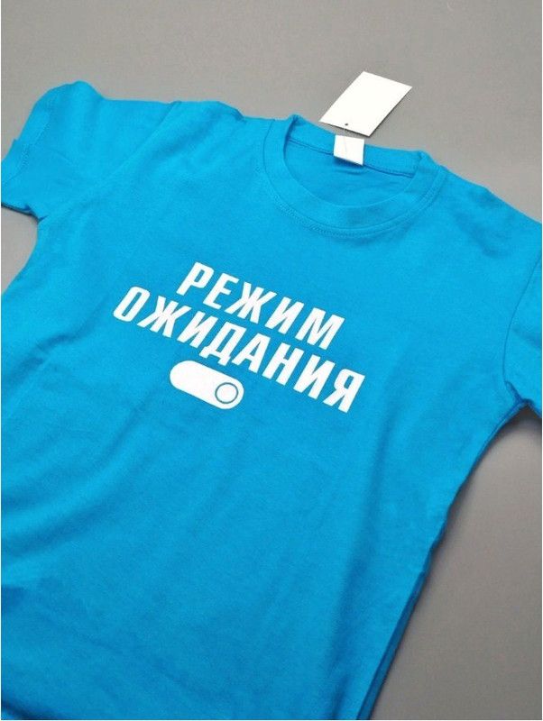 

Футболка детская SHARP&CUT ECE524053, голубой с белым-3, 104, ECE524053