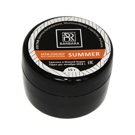 

Крем-ремувер Barbara Summer 15 г, Прозрачный