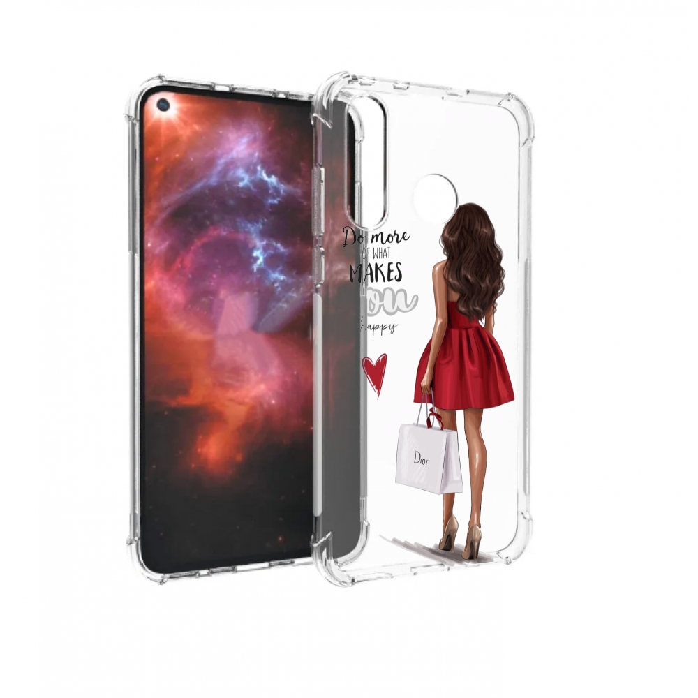 

Чехол бампер MyPads Маленькие-радости женский для Huawei Nova 4, Прозрачный, Tocco