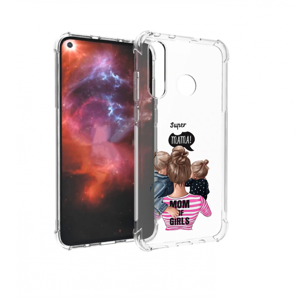 

Чехол бампер MyPads Мама-девочек женский для Huawei Nova 4 проти, Прозрачный, Tocco