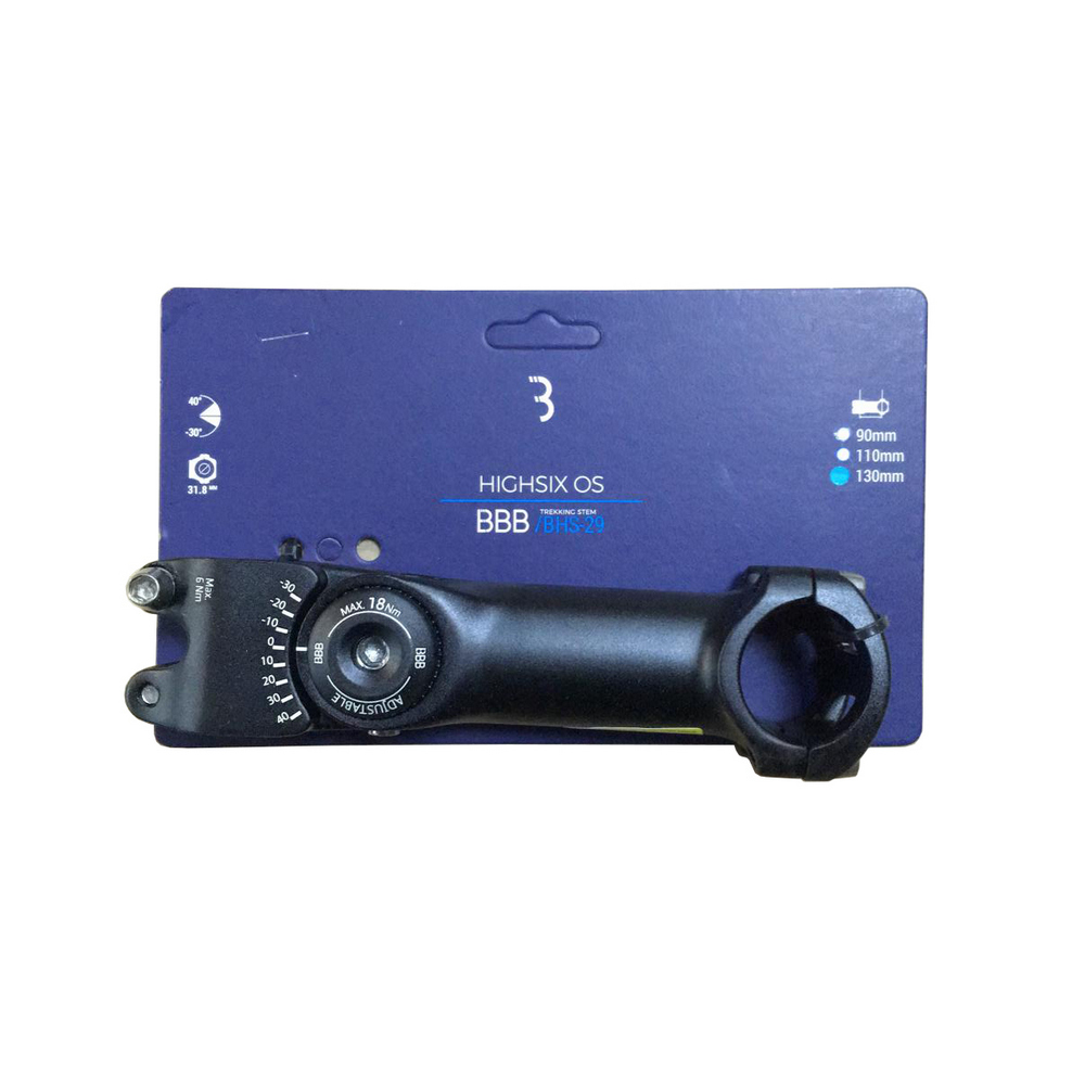 

Bbb Вынос BBB BHS-29 регулир. 31.8 130мм, цвет Черный