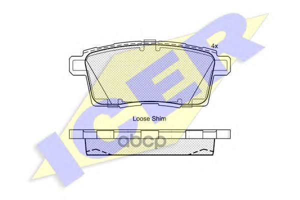 

Колодки дисковые задние Mazda CX-7 MZR DISI Turbo 07> 181963, 181963 колодки дисковые задние Mazda CX-7 MZR DISI Turbo 07>