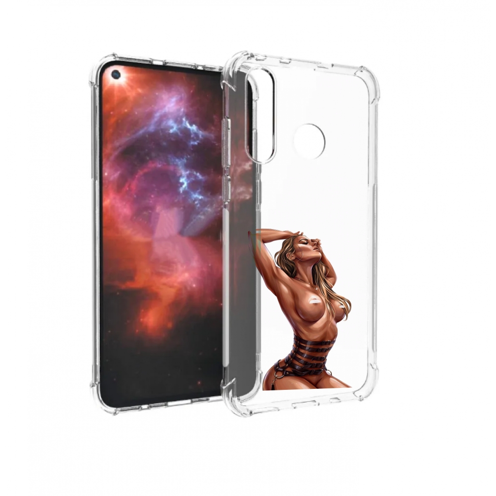 

Чехол бампер MyPads Портупея денский для Huawei Nova 4 противоуд, Прозрачный, Tocco