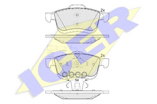 

Колодки дисковые передние Fiat Doblo/Multijet 1.4/1.3D/2.0D 10> 181903, 181903 колодки дисковые передние Fiat Doblo/Multijet 1.4/1.3D/2.0D 10>