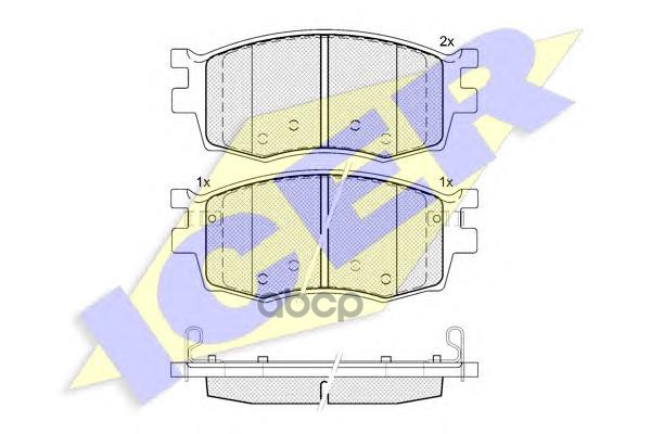 

Колодки дисковые передние Kia RioII 1.4i/1.6i 16V/1.5CRDi 05> 181711, 181711 колодки дисковые передние Kia RioII 1.4i/1.6i 16V/1.5CRDi 05>
