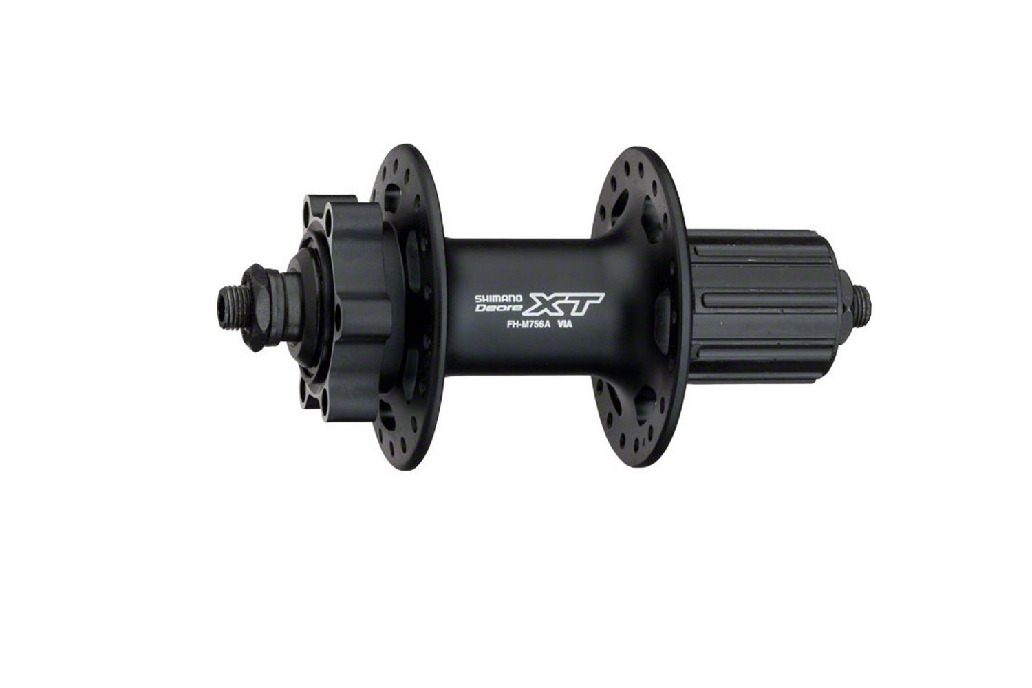 

Втулка задняя Shimano Deore XT M756A, 36H, на 8/9 ск., 6-болт(без эксцентрика), Черный
