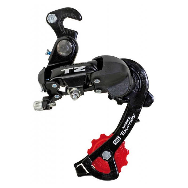 

Shimano Переключатель задний Shimano Tourney TZ-500, GS, 6ск., болт, цвет Черный, Tourney TZ-500