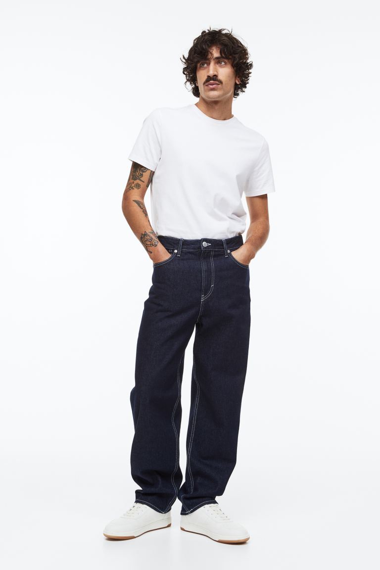 

Джинсы мужские H&M 1096385002 синие 34/30 (доставка из-за рубежа), Синий, 1096385002
