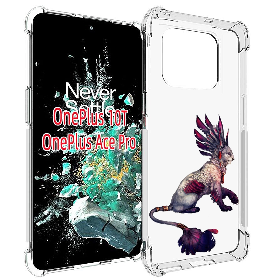 

Чехол MyPads волшебная-пума для OnePlus 10T, Прозрачный, Tocco