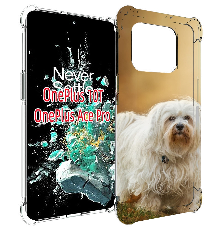 

Чехол MyPads гаванскии бишон для OnePlus 10T, Прозрачный, Tocco