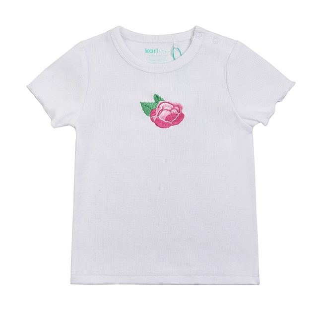 

Лонгслив детский Kari Baby SS24B23701206, белый, 86, 228609