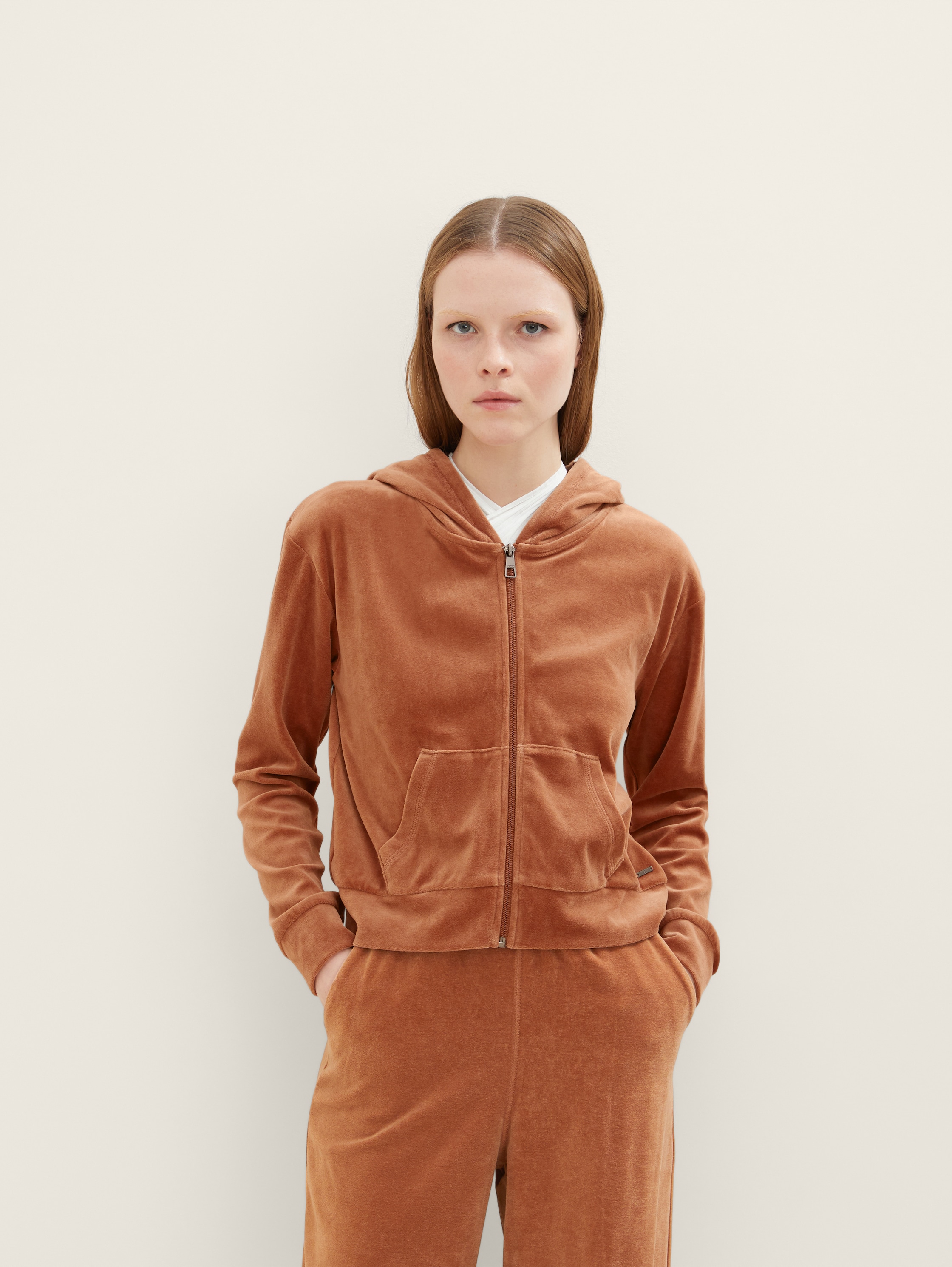 

Толстовка женская TOM TAILOR 1034585 коричневая L, Коричневый, 1034585