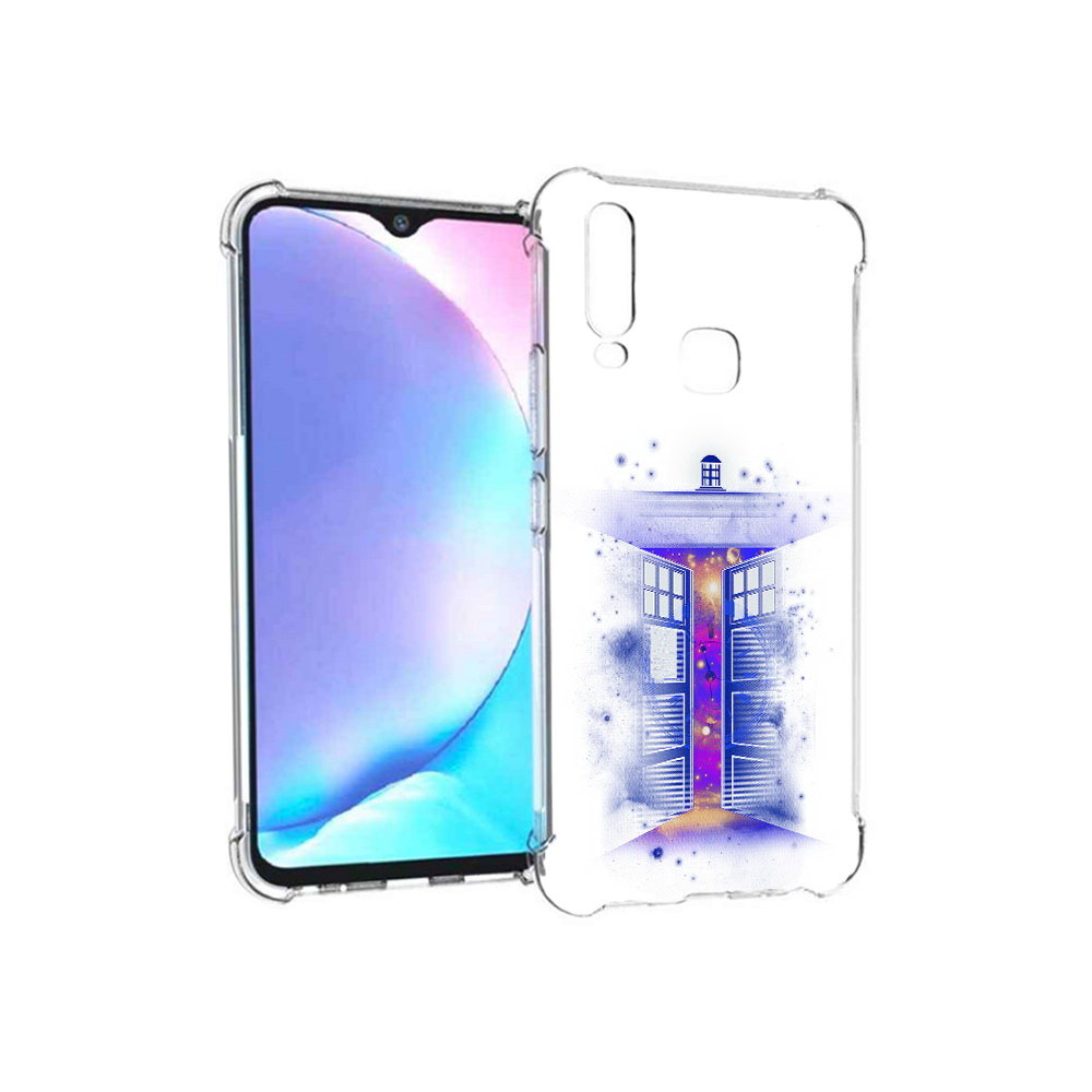 

Чехол MyPads Tocco для Vivo Y17 фиолетовый уголок абстракция (PT136369.382.659), Tocco