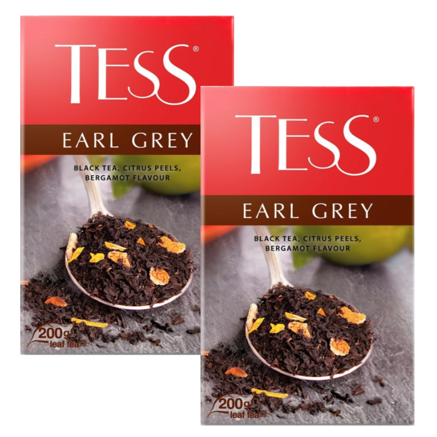 

Чай черный Tess Earl Gre, 200 г х 2 шт