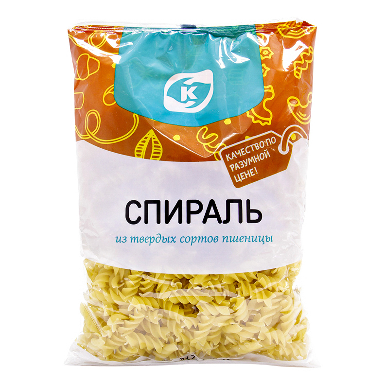 

Макаронные изделия Командор Спираль 400 г