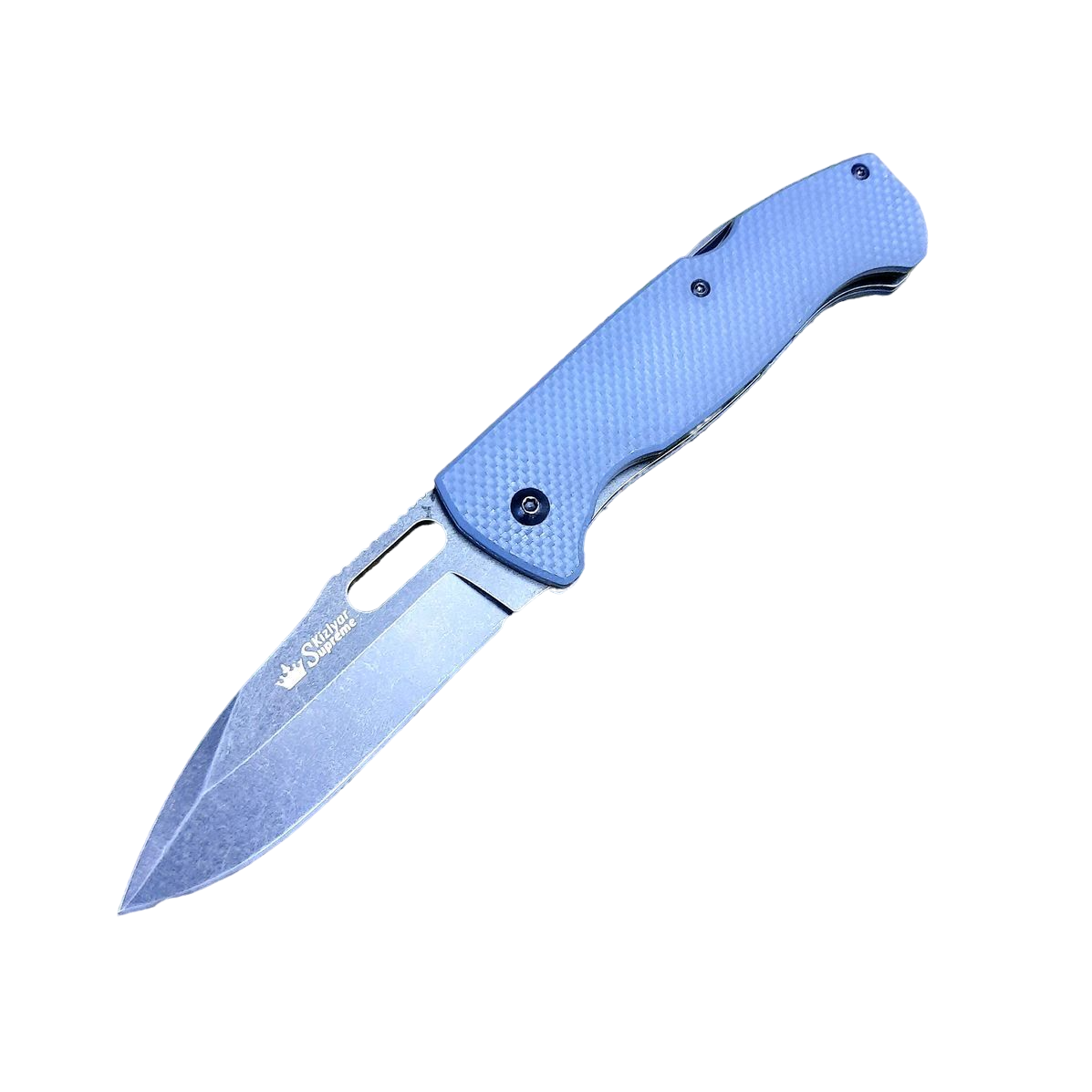 

Складной нож Kizlyar Supreme Ute 440C StoneWash Gray G10, Серый