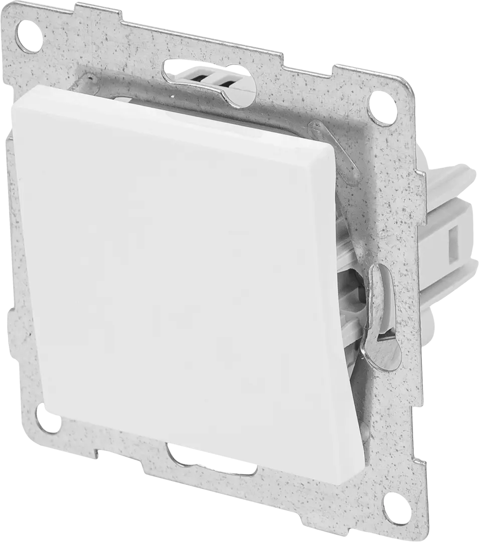 Выключатель перекрестный встраиваемый Gusi Electric 1 клавиша цвет белый перекрестный механизм выключателя gusi electric
