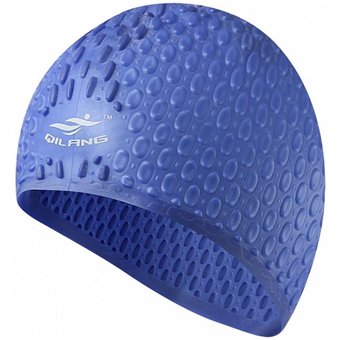 

Шапочка для плавания QILANG силиконовая Bubble Cap (фиолетовый), силиконовая Bubble Cap